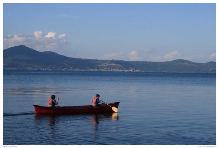 Paddle your own canoe