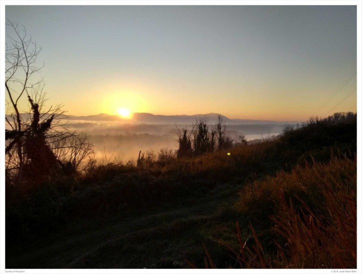 sunrise at nazzano