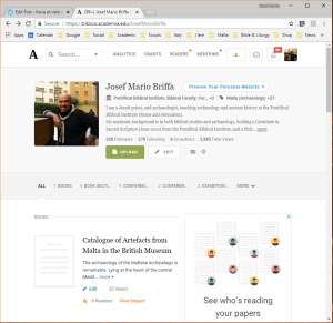 Online clean-up (III) & Academia.edu